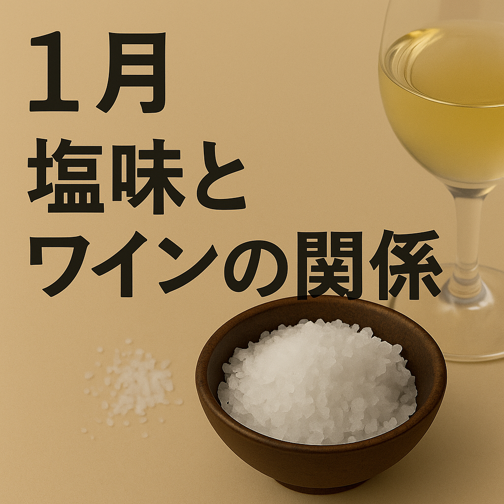 1月｜塩味とワインの関係